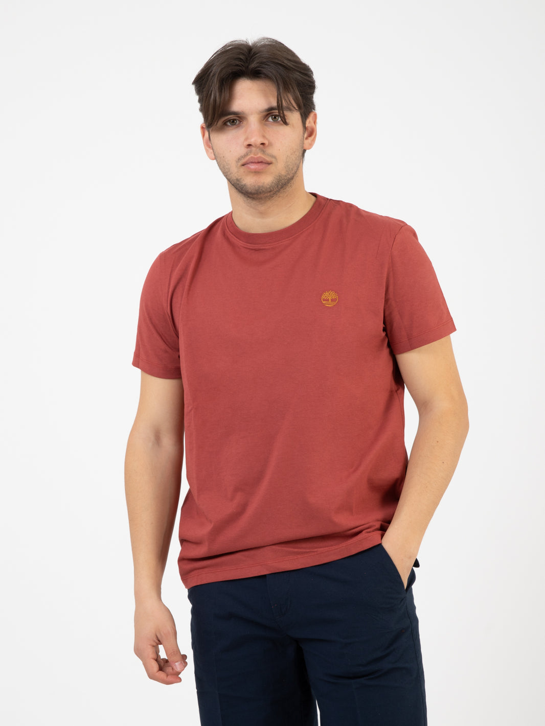 Dunstan River Crew cowhide t-shirt