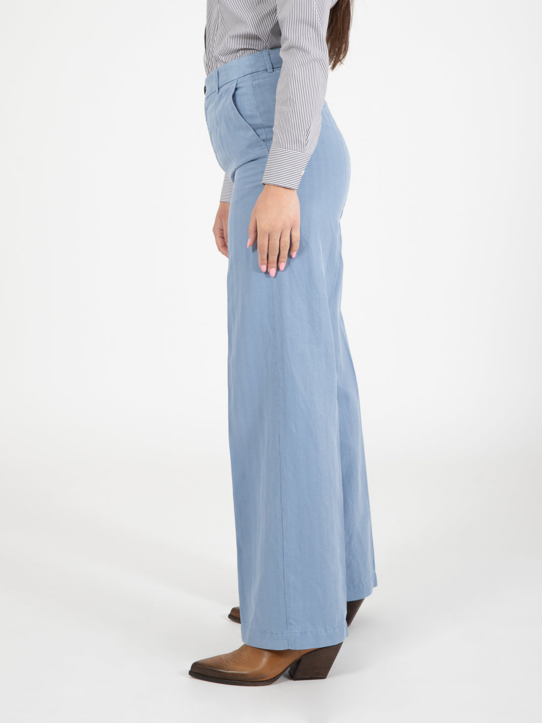 Olly - X Pantalone Summer Mil powder blue