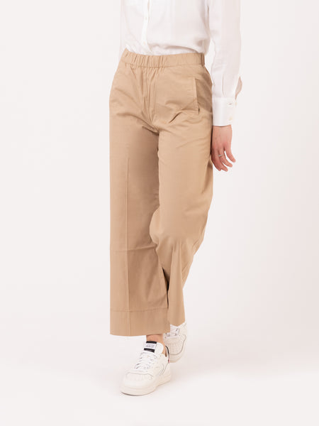 Pantaloni Penny tela supima sand