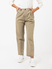 TRUE NYC - Pantaloni Sergy triplo ritorto beige