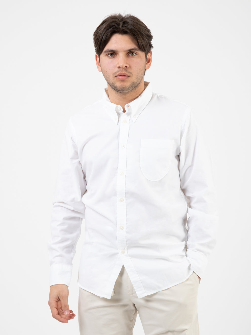 Camicia Daybrook Organic Oxford white