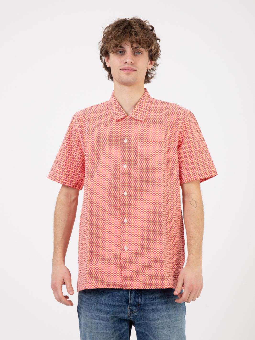 Camicia Road Shirt Summer orange