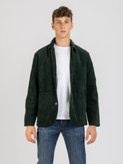 UNIVERSAL WORKS - Giacca Bakers cord forest green