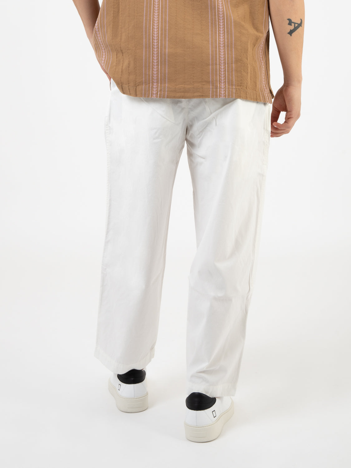 Pantalone Summer Canvas Oxford ecru