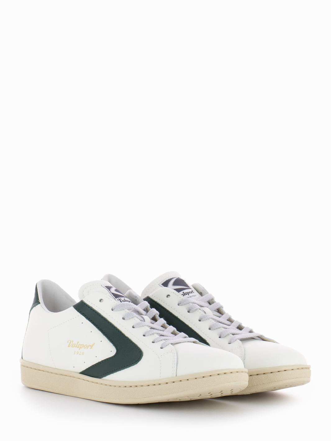Tournament white / evergreen nappa