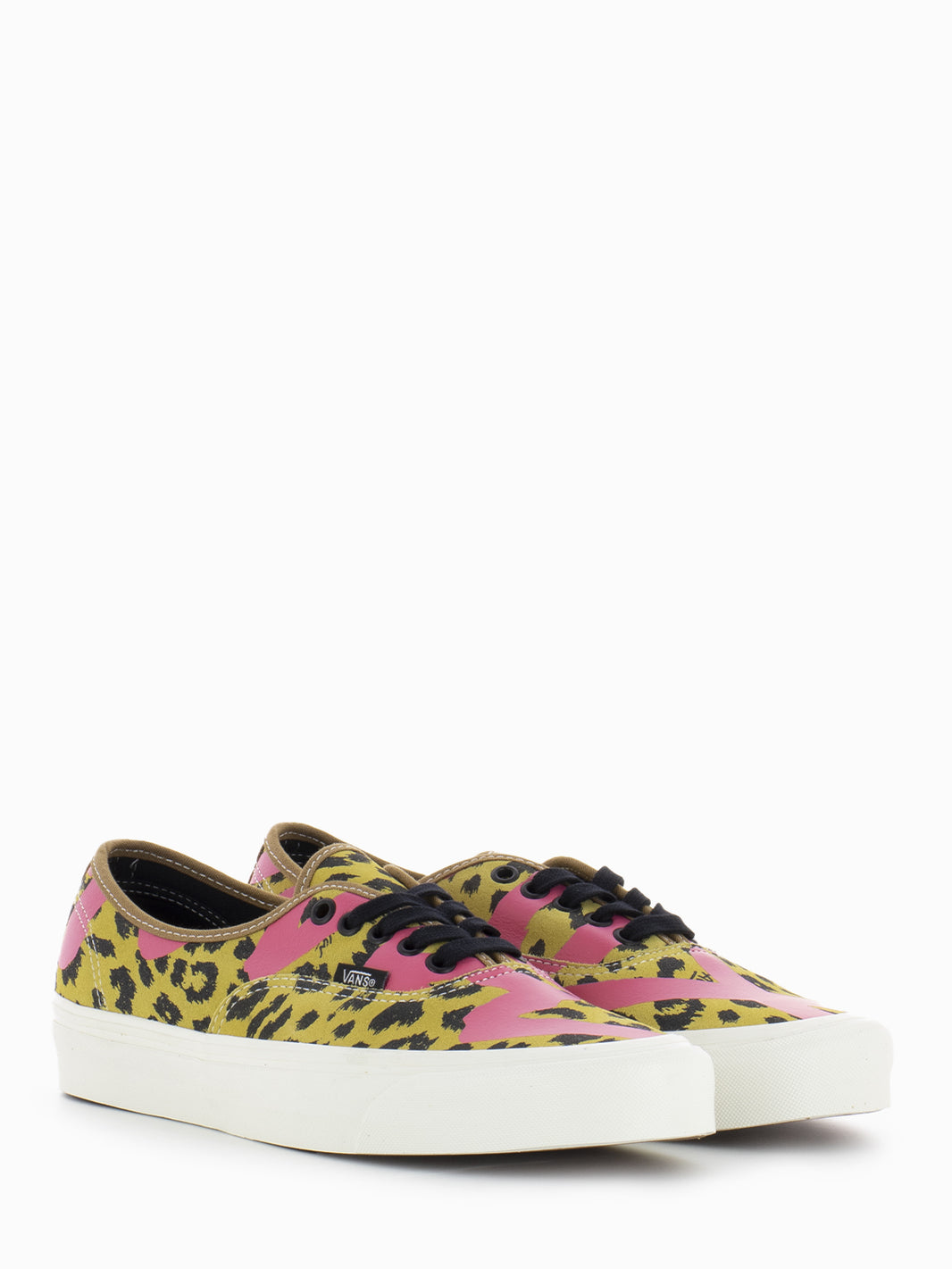 Vans x Alva skates authentic 44DX leopard brown / pink sneakers