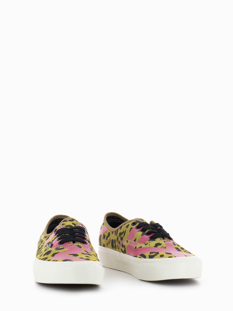 Vans x Alva skates authentic 44DX leopard brown / pink sneakers