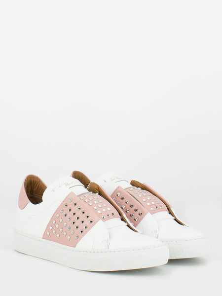 Sneakers Saint Barth bianco / rosa
