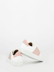 VIA ROMA 15 - Sneakers Saint Barth bianco / rosa
