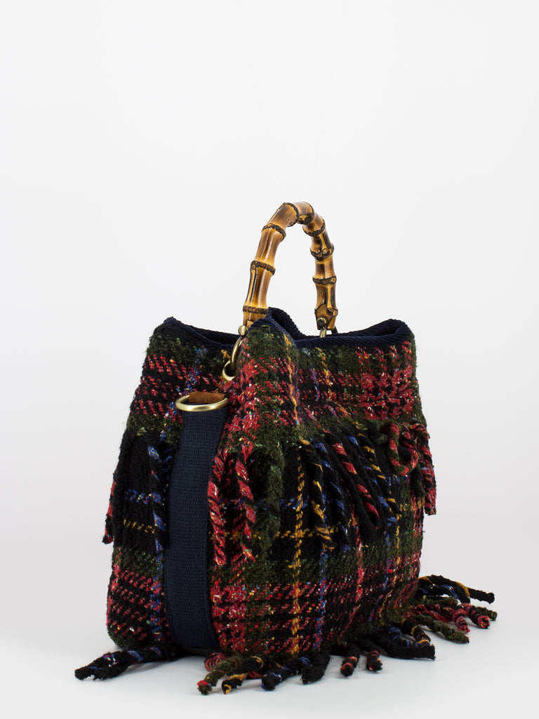 VIAMAILBAG - Secchiello Coral Wool blu