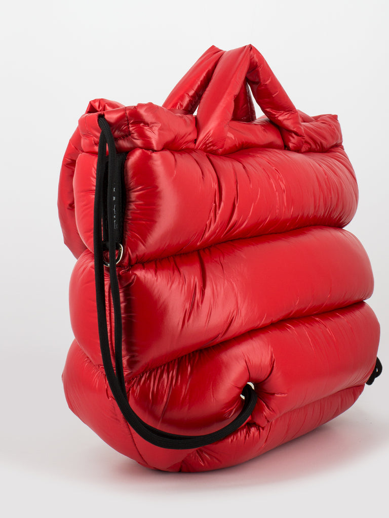 VIC MATIE' - Borsa zaino Blobby nylon rossa