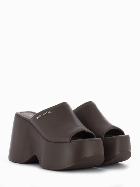 Sabot Yoko in pelle brown