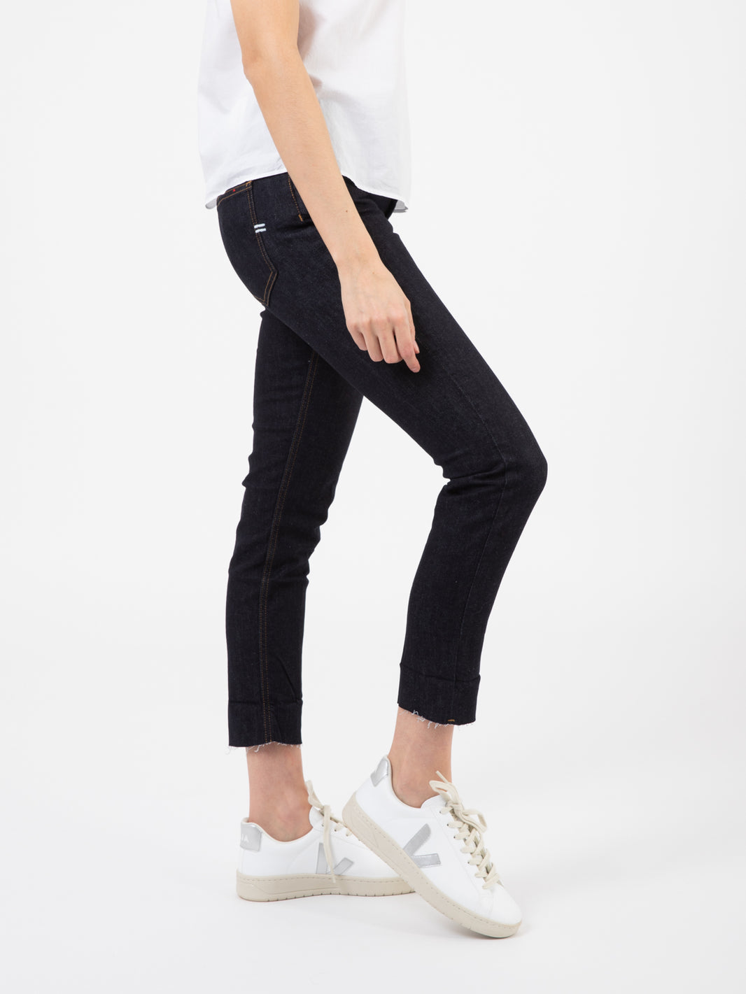 Jeans Icon Daisy denim scuro