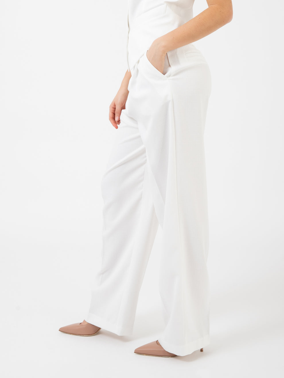 Pantalone palazzo naturale