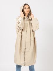 VICOLO - Trench over lungo beige