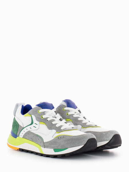 Sneakers Bholt grey / white / green