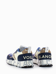 VOILE BLANCHE - Sneakers Club01 navy / denim / white