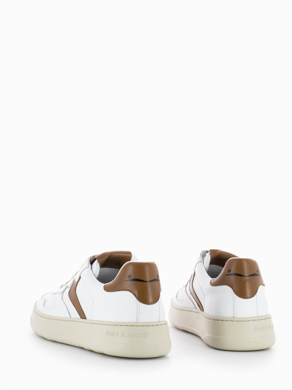 Sneakers Layton 01 white / cognac