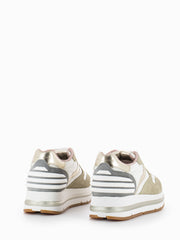 VOILE BLANCHE - Sneakers Maran Power sand / white