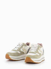 VOILE BLANCHE - Sneakers Maran Power sand / white