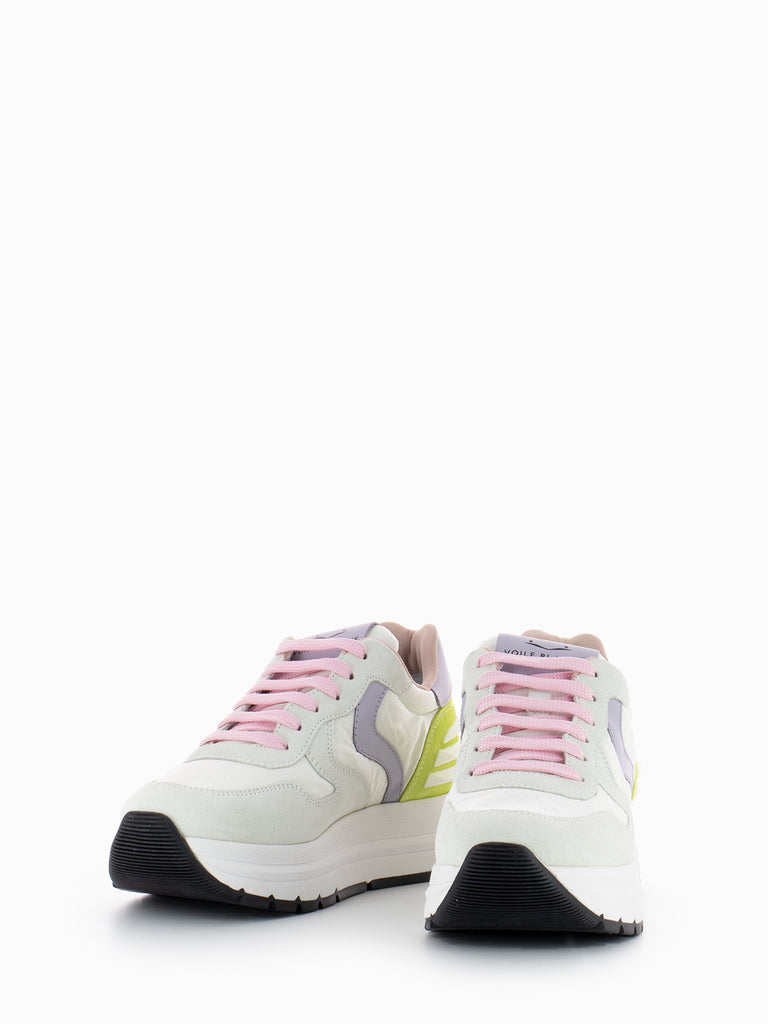 VOILE BLANCHE - Sneakers Maran Power white / lilac