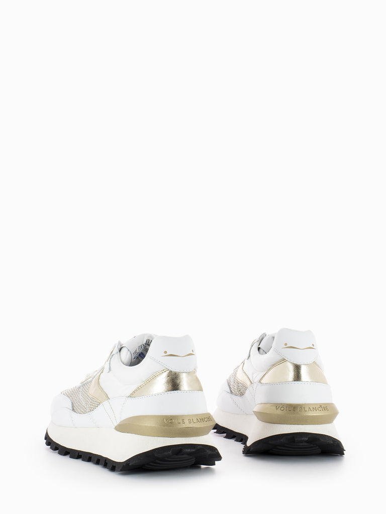 VOILE BLANCHE - Sneakers Qwark Hype W white / platinum