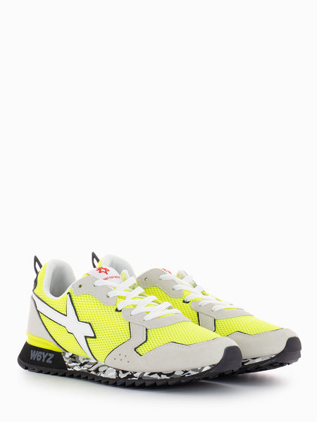 Sneakers Jet-M. Suede Neon Net Minato white / yellow