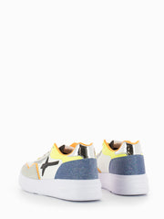 W6YZ - Sneakers Xenia W. grey / azure