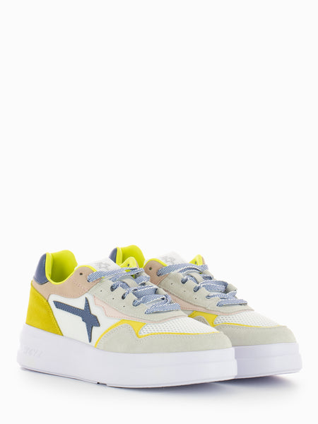 Sneakers Xenia W. white / yellow