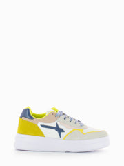 W6YZ - Sneakers Xenia W. white / yellow