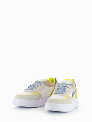 W6YZ - Sneakers Xenia W. white / yellow