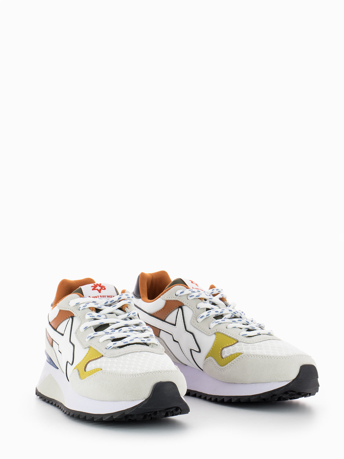Sneakers Yak-M. white / yellow