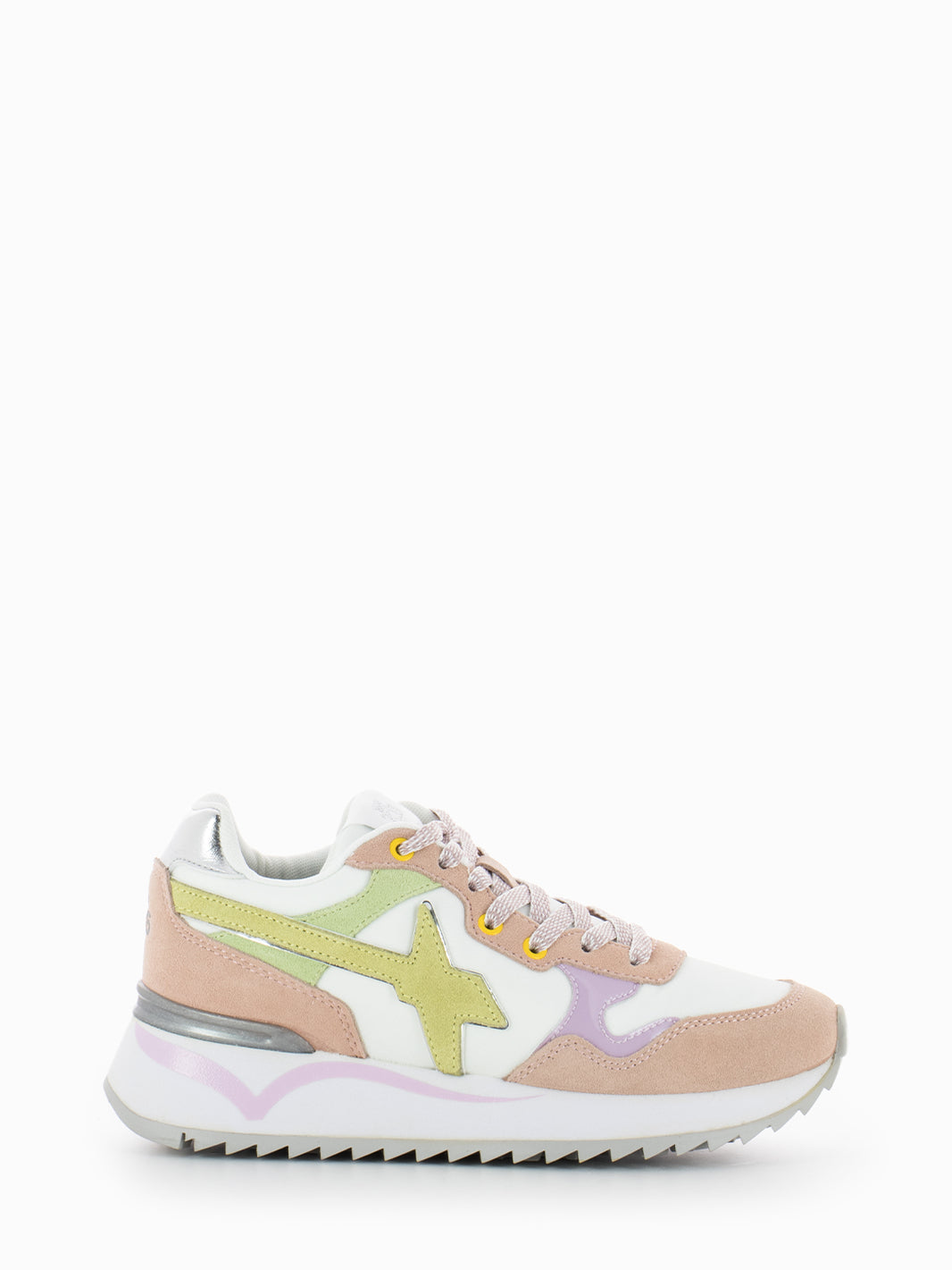 Sneakers Yak-W. pink / white / lilac