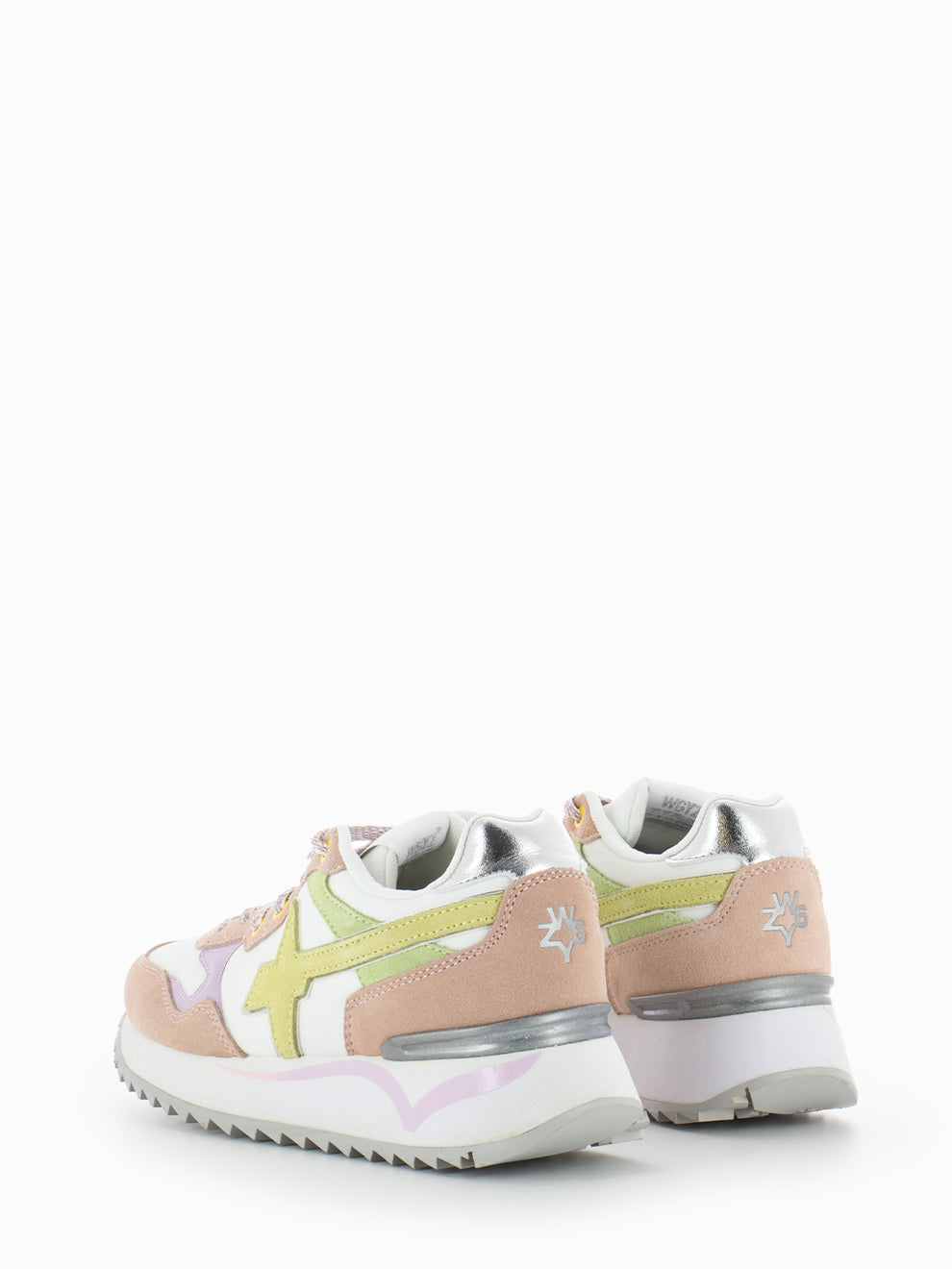 Sneakers Yak-W. pink / white / lilac
