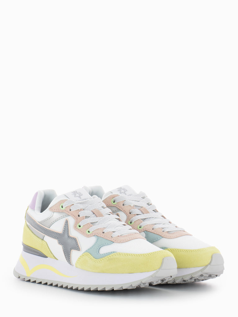 W6YZ - Sneakers Yak-W. straw / pink / white