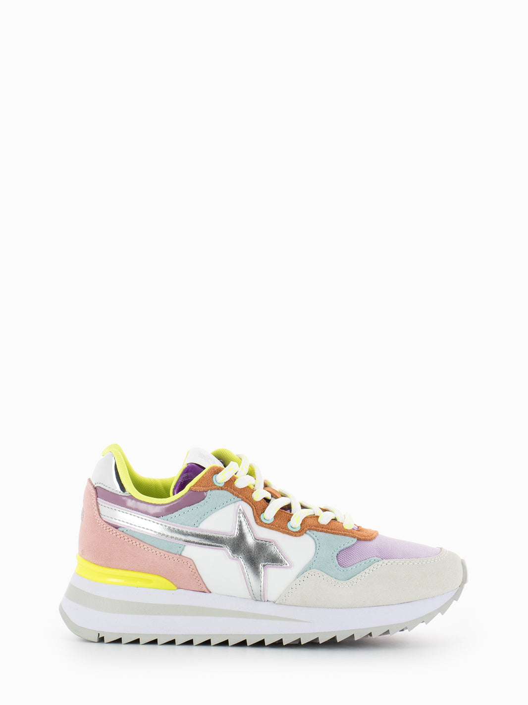Sneakers Yak-W. white / lilac / water