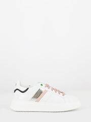 WOMSH - Sneakers Vegan Kingston white / rose