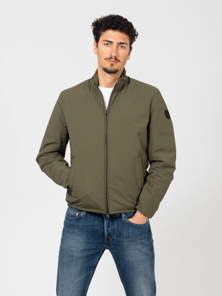 Bomber Sailing doppio strato imbottito outdoor green