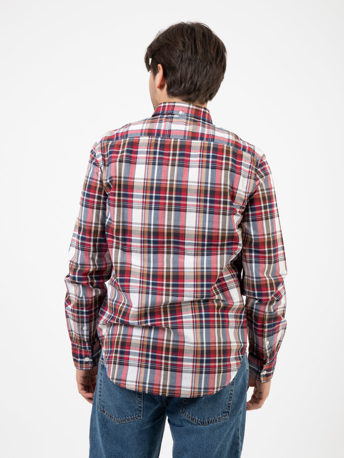 Camicia Madlas a quadri in popeline di cotone