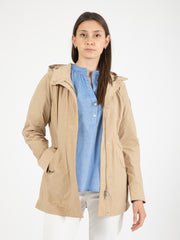 WOOLRICH - Parka Havice in cotone beige