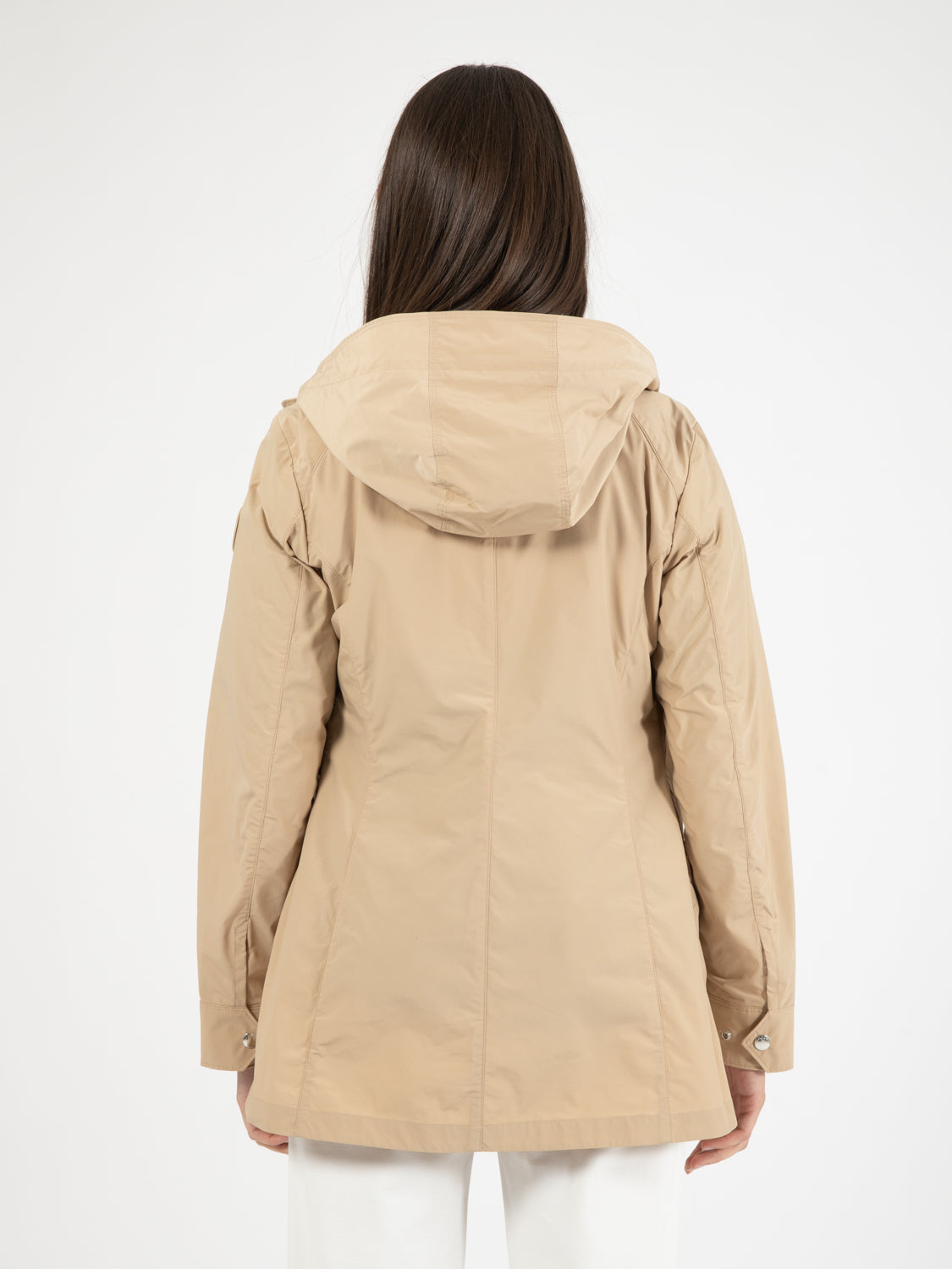Parka Havice in cotone beige