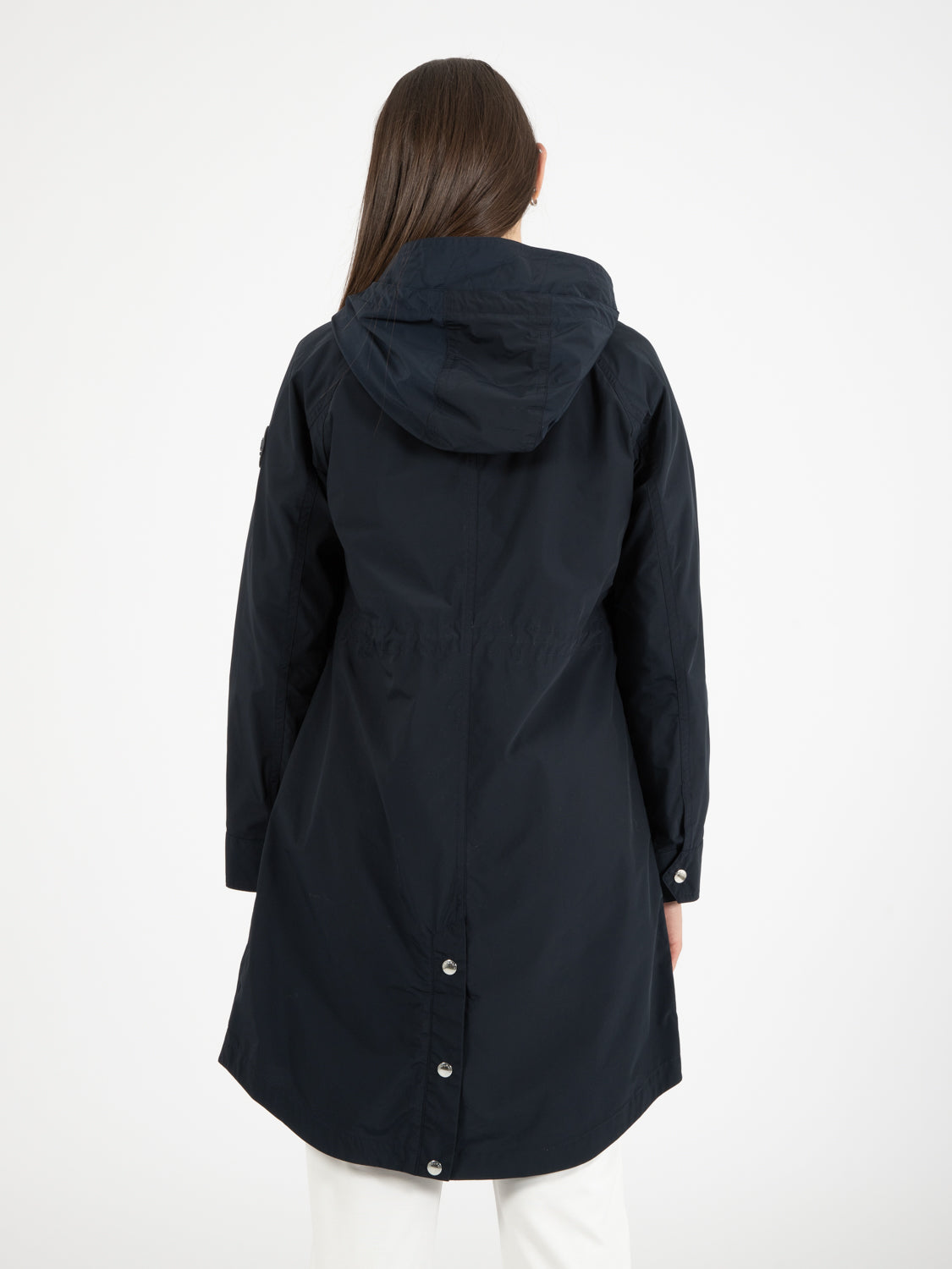 Parka lungo estivo melton blue