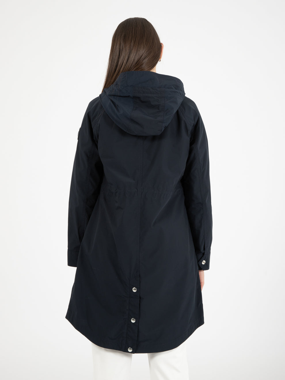Parka lungo estivo melton blue