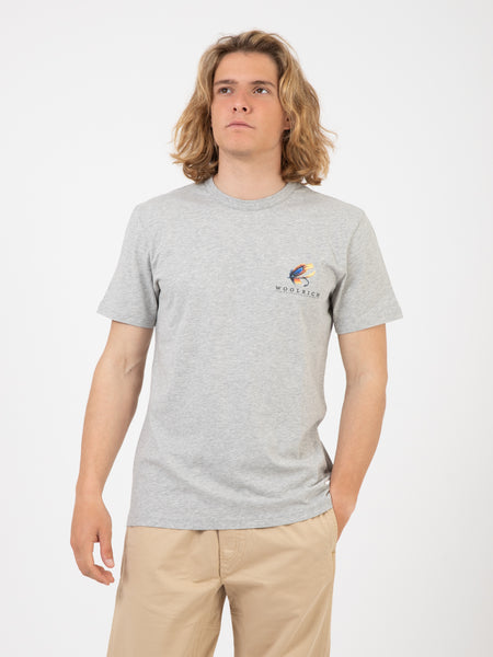 T-shirt Lakeside grey melange