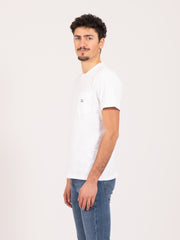 WOOLRICH - T-shirt Pocket bright white