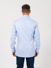 XACUS - Camicia classic azzurra