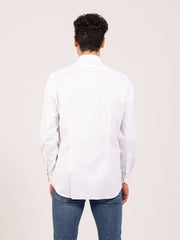 XACUS - Camicia classic oxford bianca