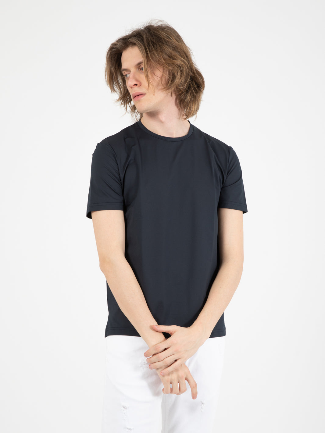 T-shirt Elements blu / black