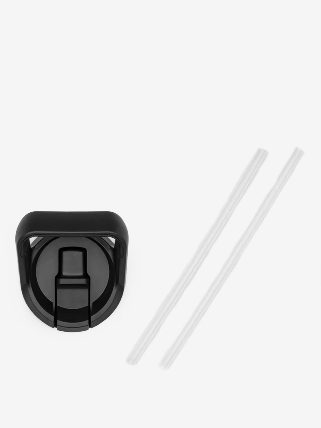 Straw cap bottle Rambler black