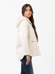 ZOE PARIS - Cappotto double-face latte